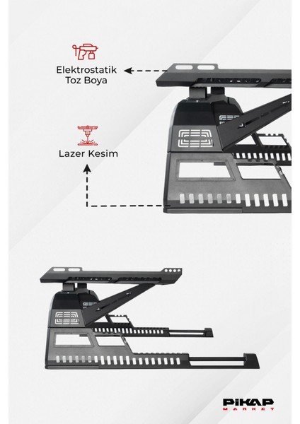 Toyota Hilux Uyumlu Sepetli Rollbar