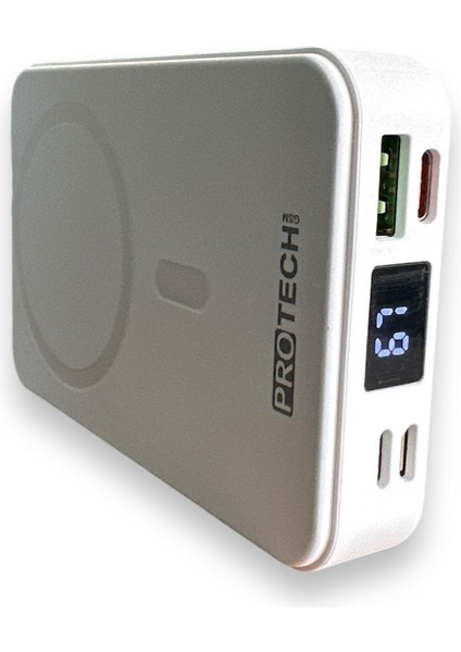 Magsafe Powerbank 10000 Mah Standlı 20W Hızlı Taşınabilir
