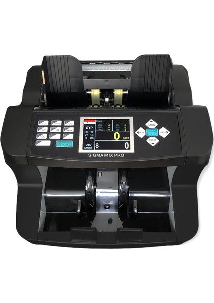 Mix Pro Tl,€,$,£,SYP Geçersiz Banknot Kontrollü Profesyonel Sayım Para Sayma Makinesi