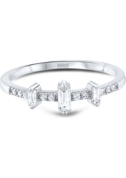 Pırlanta Baget Yüzük modelleri