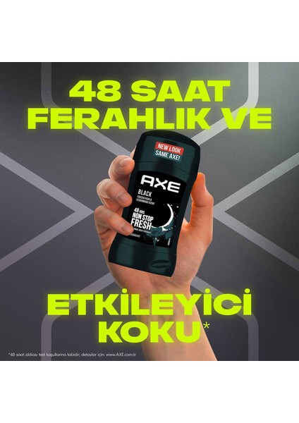 Erkek Stick Deodorant Black Ferah Armut ve Sedir Ağacı 50 ml X2