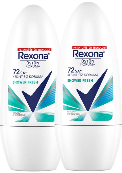 Üstün Koruma Kadın Roll On Deodorant Shower Fresh 50 ml X2 fiyatları