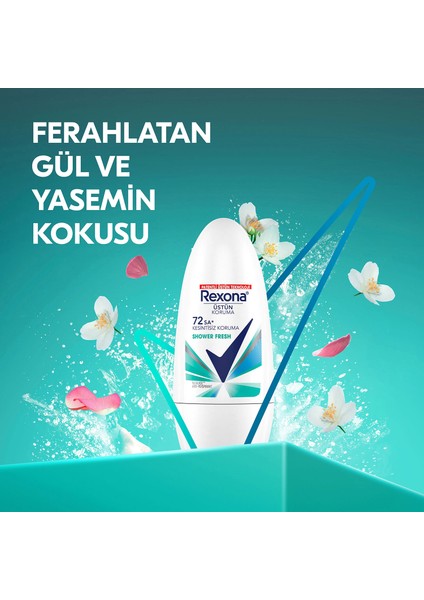 Üstün Koruma Kadın Roll On Deodorant Shower Fresh 50 ml X2 fırsatları