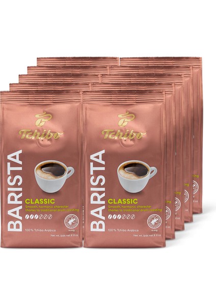 Barista Classic Öğütülmüş Filtre Kahve 10 x 250 gr