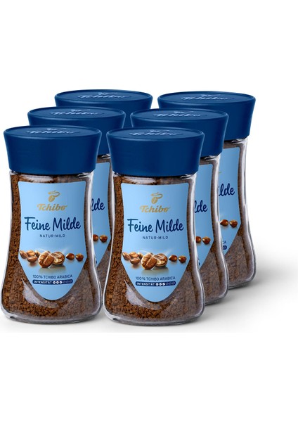Feine Milde Çözünebilir Granül Kahve 6 x 100 gr