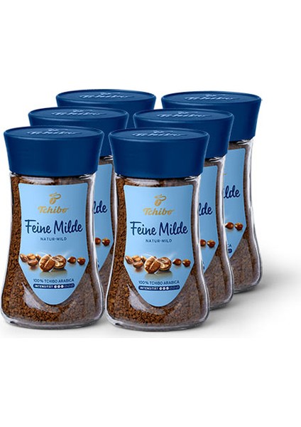 Feine Milde Çözünebilir Granül Kahve 6 x 100 gr