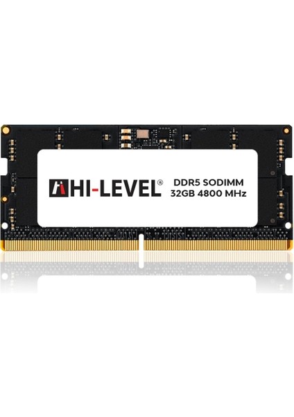 Hı-Level 32GB 4800MHZ Ddr5 CL40 1.1V Sodımm Ram HLV-SOPC38400D5/32G