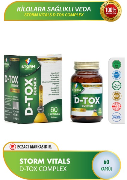 D-Tox (Detoks) 60 Kapsül