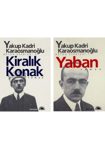 Yaban - Kiralık Konak - 2 Kitap - Yakup Kadri Karaosmanoğlu