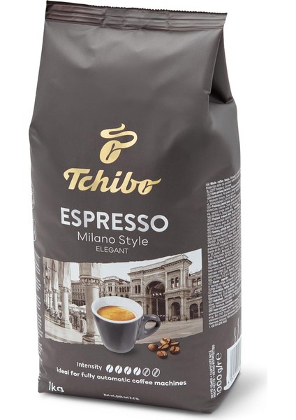 Espresso Milano Style Çekirdek Kahve 1000 gr