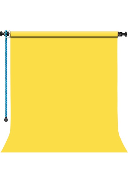 Sabit (Tavan & Duvar) Kağıt Sonsuz Stüdyo Fon Perde (Canary) 2.70X11 Metre