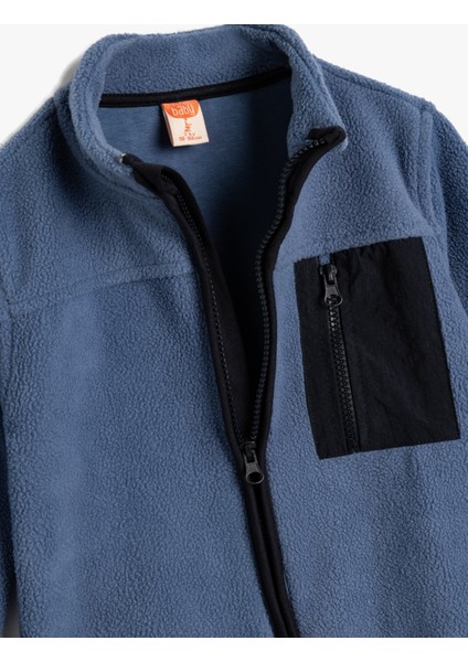 Polar Ceket Fermuarlı Paraşüt Kumaş Detaylı Pamuklu modelleri