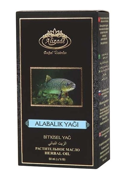 Saf Alabalık Yağı 50 cc