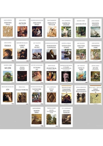 Dünya Klasikleri Seti 31 Kitap