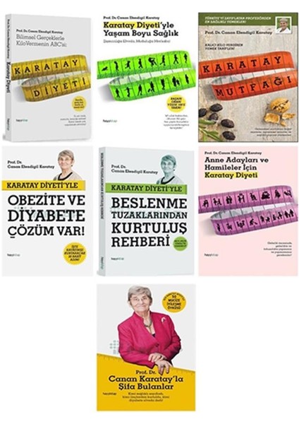 Prof. Dr. Canan Karatay Seti 7 Kitap