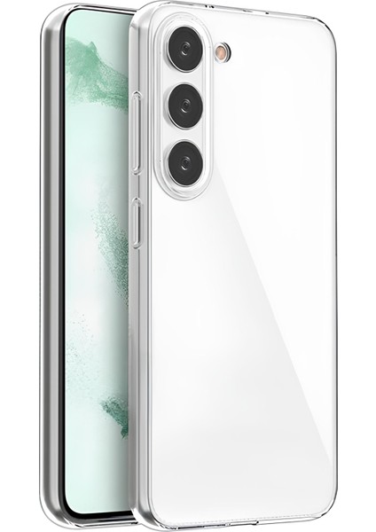 Samsung Galaxy S23 Plus Premium Silikon Kılıf Şeffaf