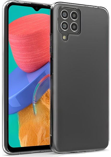 Samsung Galaxy M33 Premium Silikon Kılıf Şeffaf