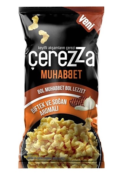 Çerezza Muhabbet Biftek&soğan Çeşnili Mısır Çerezi 60 G