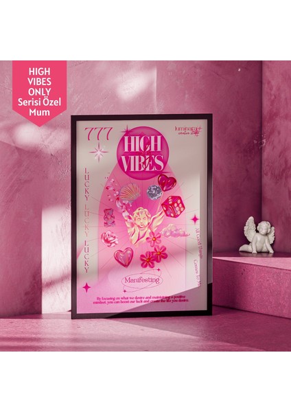 Luminara Studio x Mim And More High Vibes Only 777 Poster