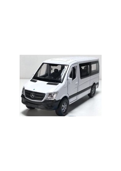 1:38 Mercedes Sprinter Bus Çek Bırak Minibüs Ön Kapılar Açılabilir Kırmızı Renk indirimleri