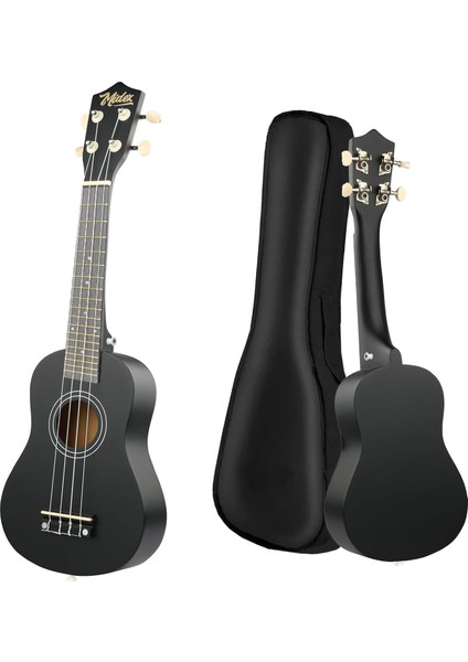 UKX-233BK Siyah Concert Ukulele (Askı Çanta Metod Pena)