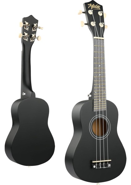 UKX-233BK Siyah Concert Ukulele (Askı Çanta Metod Pena)