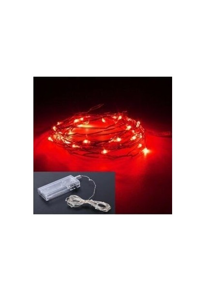 Peri LED Kırmızı Renk 3 Metre Dekoratif Aydınlatma fiyatları