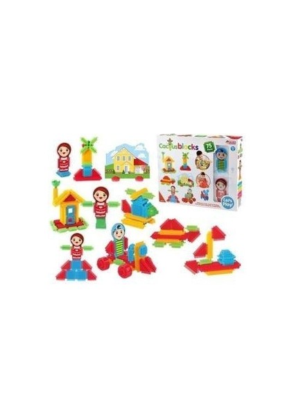 Kaktüs Bloklar 75 Prç 03311