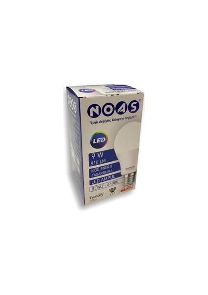 Noas 9 Watt LED Ampul Yuksek Kalite 5 Adet