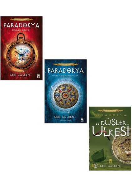 Paradokya - Düşler Ülkesi - 3 Kitap - Cem Gülbent