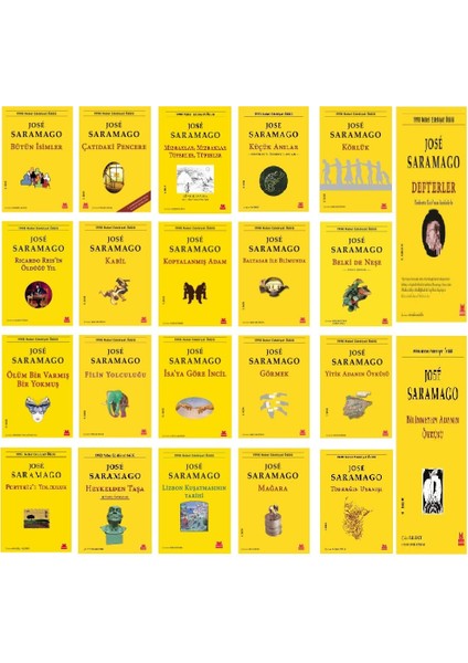 Bütün İsimler - Çatıdaki Pencere - Körlük - Küçük Anılar - 22 Kitap - Jose Saramago