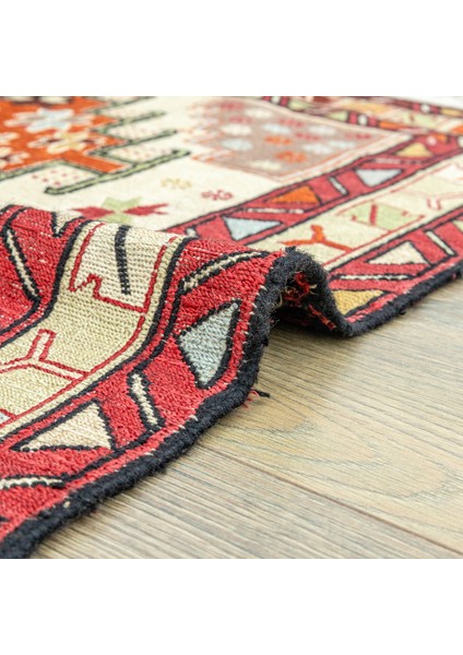 Satu El Dokuma Ipek Sumak Kilim 76X102 cm