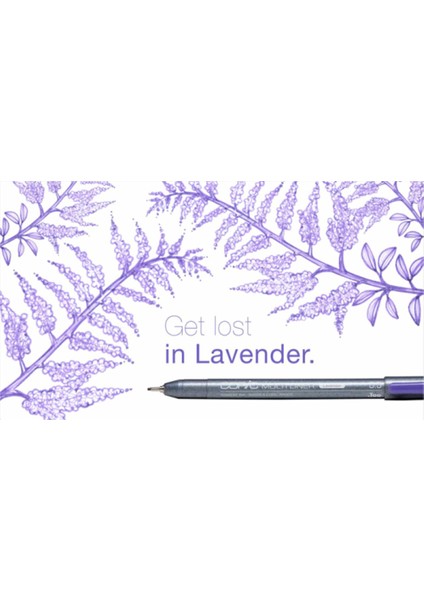 Multiliner Classic Lavender 0.3 mm Çizim Kalemi