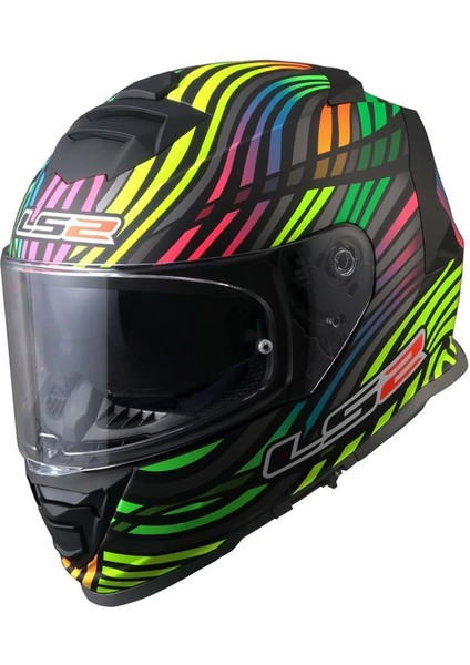 Storm 2 Power Mat Siyah-Gökkuşağı Kask fiyatları