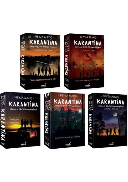 Karantina Serisi - 5 Kitap - Beyza Alkoç