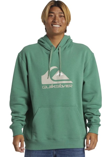 Quıksılver Bıg Logo Hoodıe Erkek Grape Leaf Sweatshırt AQYFT03356-15484
