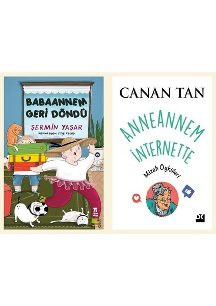Anneannem İnternette - Babaannem Geri Döndü - 2 Kitap