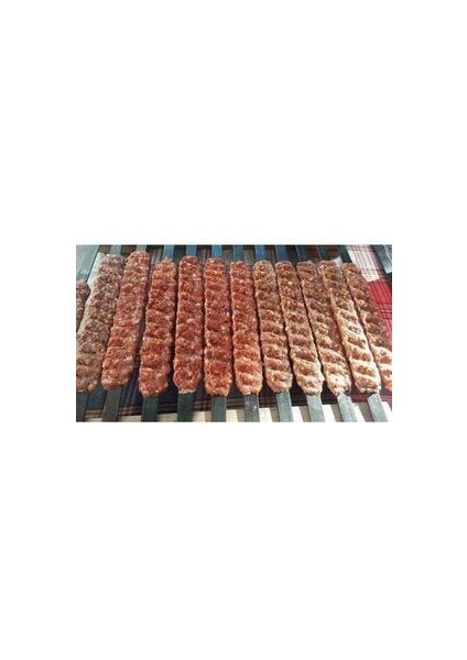 Adana Kebap Şişi Silme Demir Adana Şişi 10 Adet El Yapımı 60 Cm.