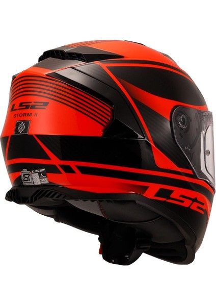 Storm 2 Dodger Mat Siyah-Neon Turuncu Kask modelleri