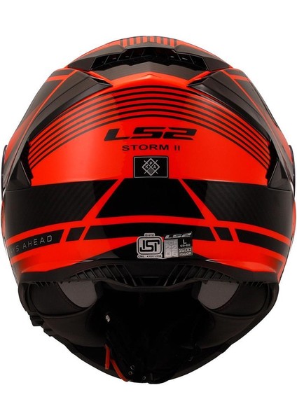 Storm 2 Dodger Mat Siyah-Neon Turuncu Kask fırsatları