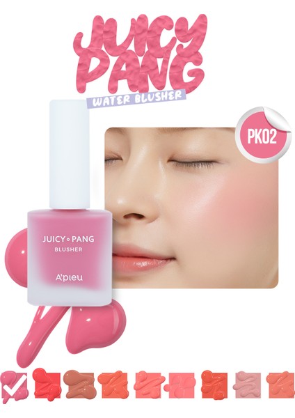 Missha A'Pieu Juicy-Pang Water Blusher (Pk02)