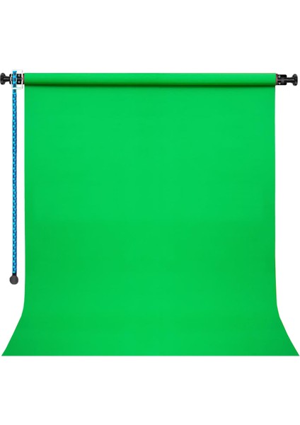 Sabit (Tavan & Duvar) Kağıt Sonsuz Stüdyo Fon Perde (Green) 2.70X11 Metre