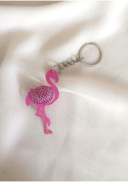 Anahtarlık Flamingo Kuş Araba Çanta Cüzdan Süsü Aksesuar modelleri