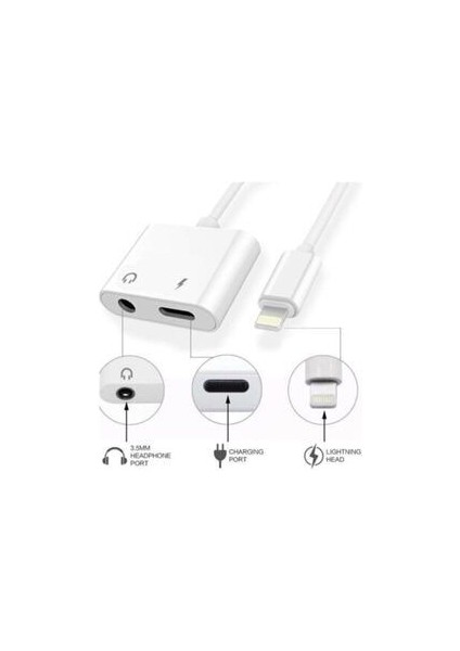 Apple Iphone Lightning Ios Şarj ve Aux Çevirici Kulaklık ve Şarj fiyatları