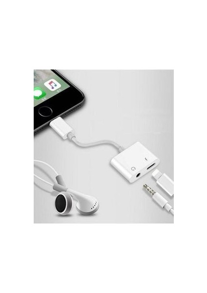 Apple Iphone Lightning Ios Şarj ve Aux Çevirici Kulaklık ve Şarj modelleri