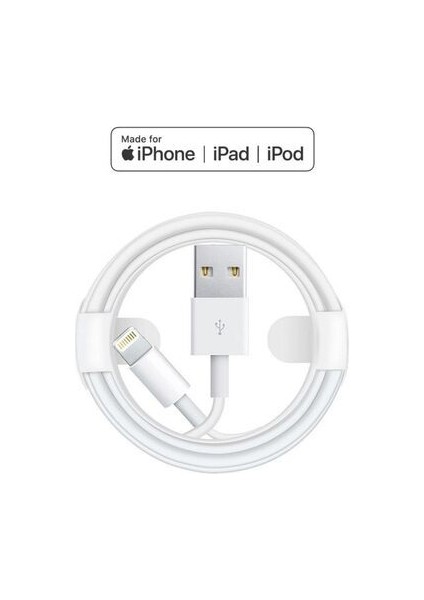 Iphone Uyumlu Şarj Aleti Kablosu 5 6 7 8 Plus Xs Max 1m Lightning USB Kablosu