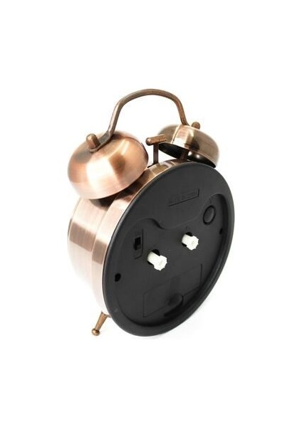 Bakır Çalar Saat (Büyük Boy Işıklı ve Alarmlı)