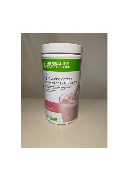 Formül 1 Besleyici Shake Karışımı Ahududu ve Beyaz Çikolata Aromalı 550 Gr.