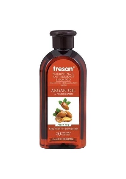 Argan Yağı & Phyto Keratin Besleyici ve Kırılma Karşıtı Bakım Şampuanı 300 ml