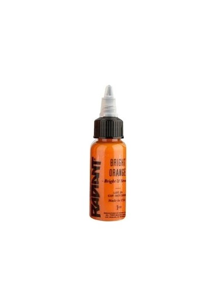 Bright Orange - Tattoo Dövme Boyası - 1 oz /30 ml